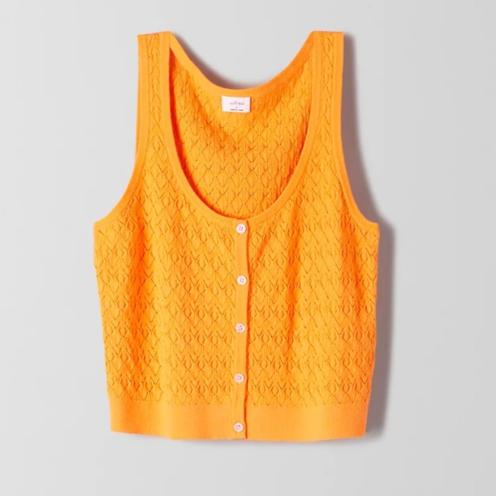 Wilfred Cropped Sweater Tank